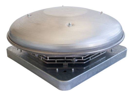 DHS 225EZ 850m³/h Centrifugal roof fan, <125W, horizontal discharge