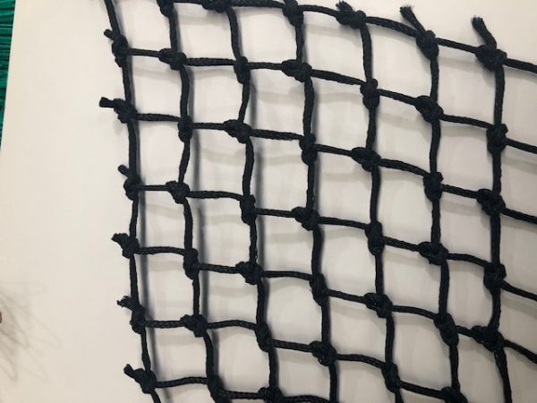 Heavy Duty Braided Polyethylene Netting - 50mm Square Mesh 6mm