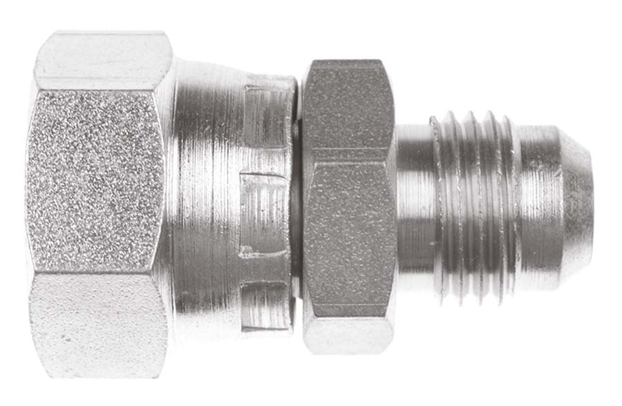 BURNETT & HILLMAN Straight Adaptor &#45; JIC Male &#47; BSPP Swivel Female