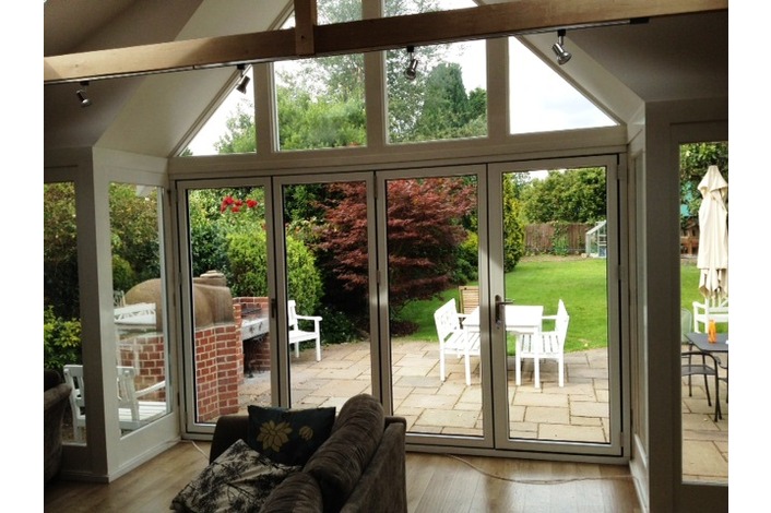 Energy-Efficient Timber Bifold Doors