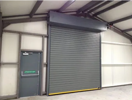 High-Speed Insulated Roller Doors for Supermarkets