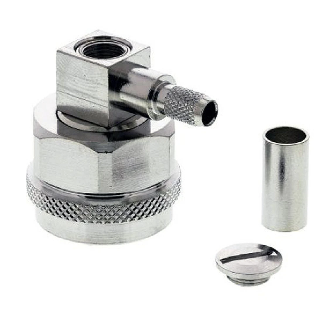 Telegartner J01020A0035 (100023894) N angled plug, crimp, RG58C/U, LLA195