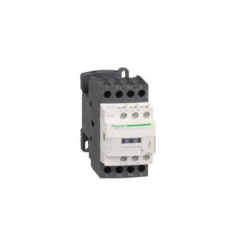 Schneider LC1D188F7 Contactor 32A Amp 110V AC Volt 4 Main Poles 2 N/O & 2 N/C With 1 N/O & 1 N/C Aux Contact Configuration