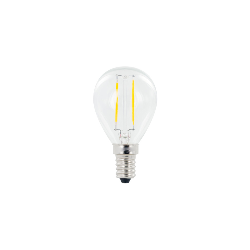 Integral Non-Dimmable 4000K Omni Filament Golf Ball Bulb 2W E14