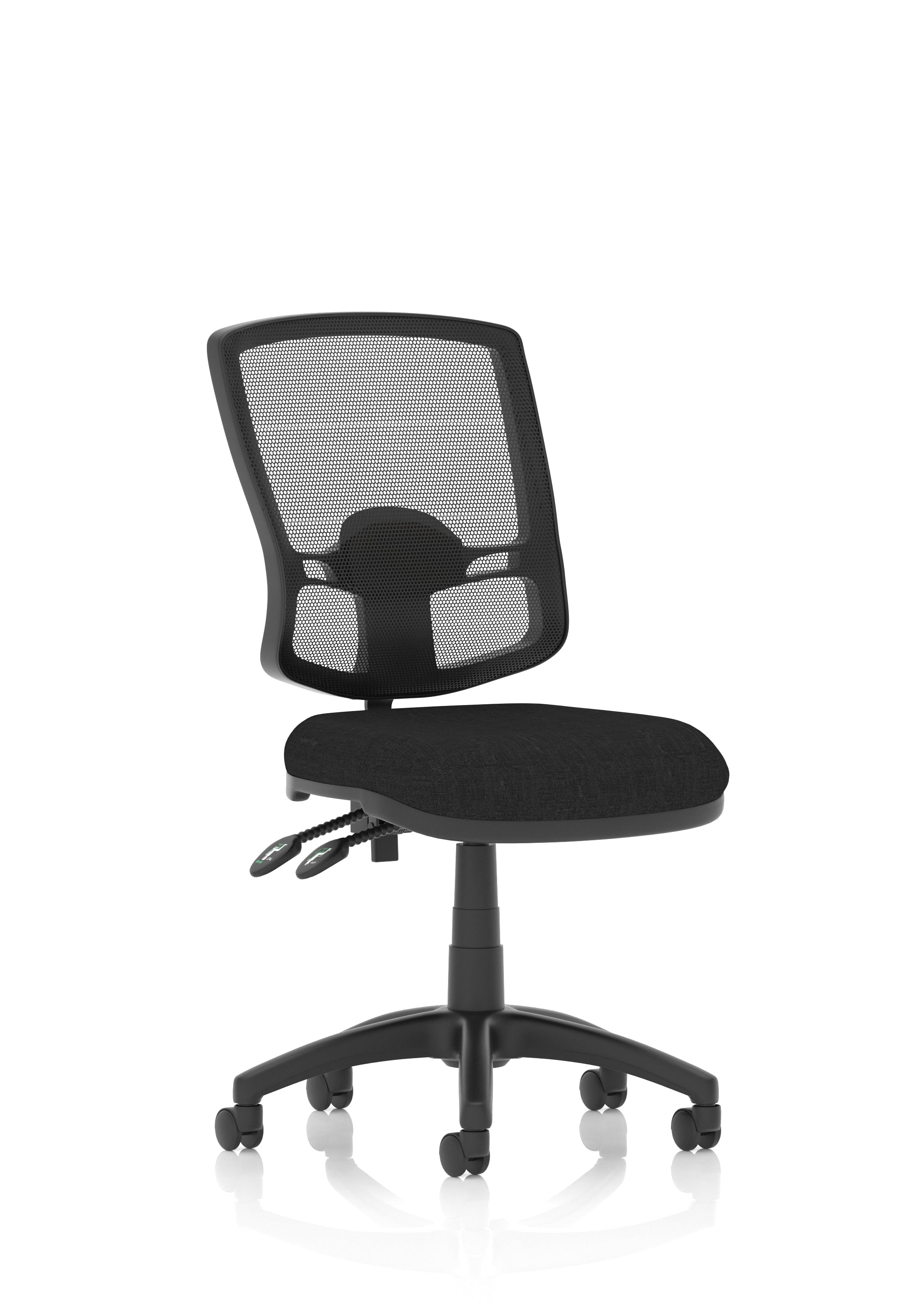 Specialising In Eclipse Plus II Deluxe Mesh Back Task Operator Office Chair - Multiple Arm Options - Draughtsman Kit Option - Available in 20 Colour Choices