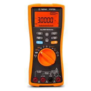 Keysight U1272A Handheld Digital Multimeter, True RMS, J/K-Type Measurements, 30K Count, IP 54