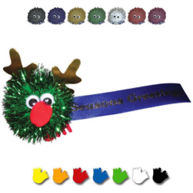 Glitter Reindeer Logobug