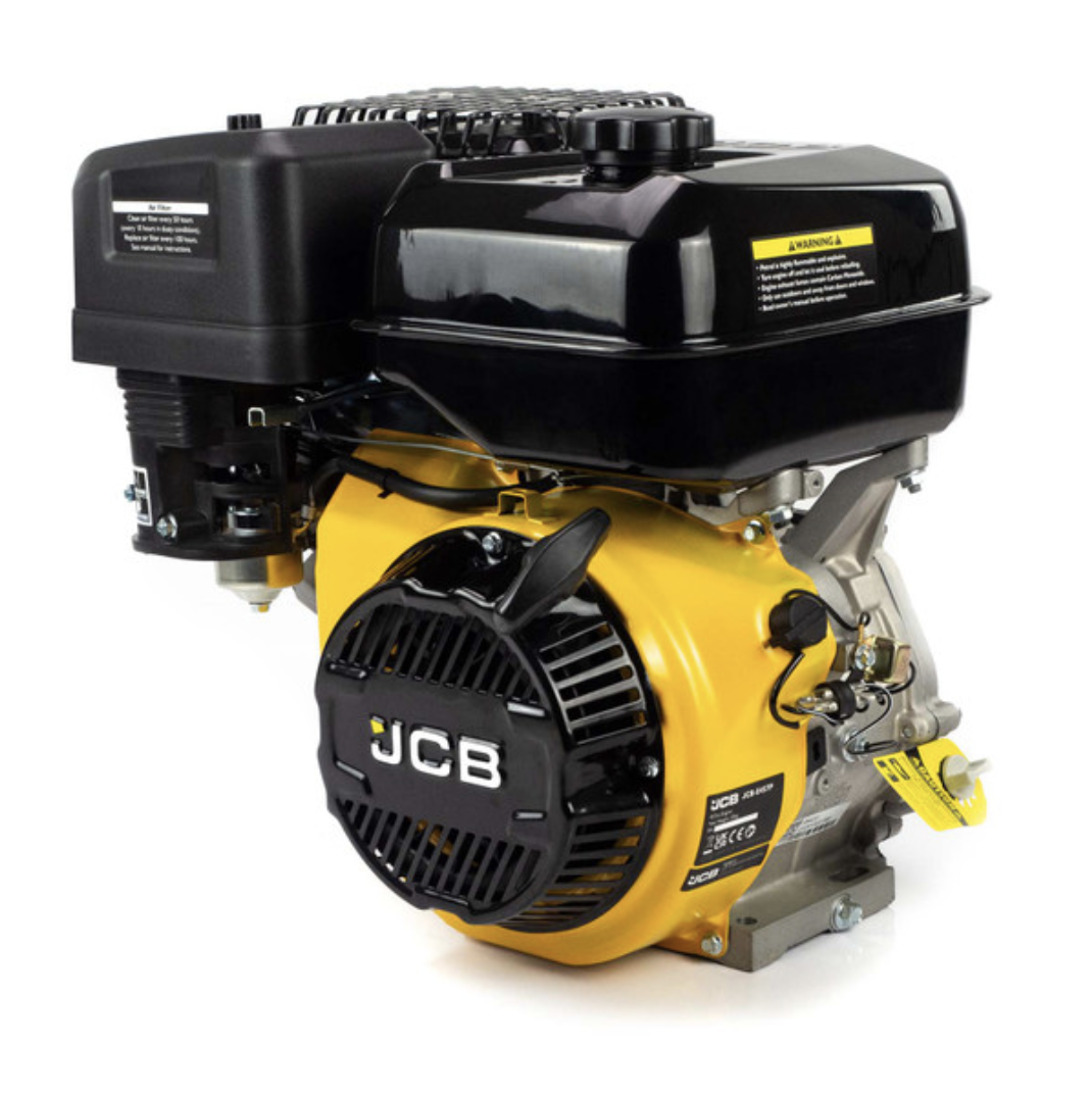 JCB 15hp 25.4mm 1” Petrol Engine, 457cc, 4 Stroke, OHV, Horizontal Shaft 