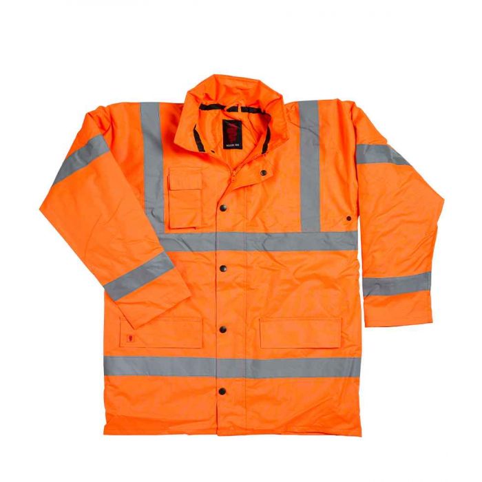 Warrior Hi-Vis Motorway Jacket