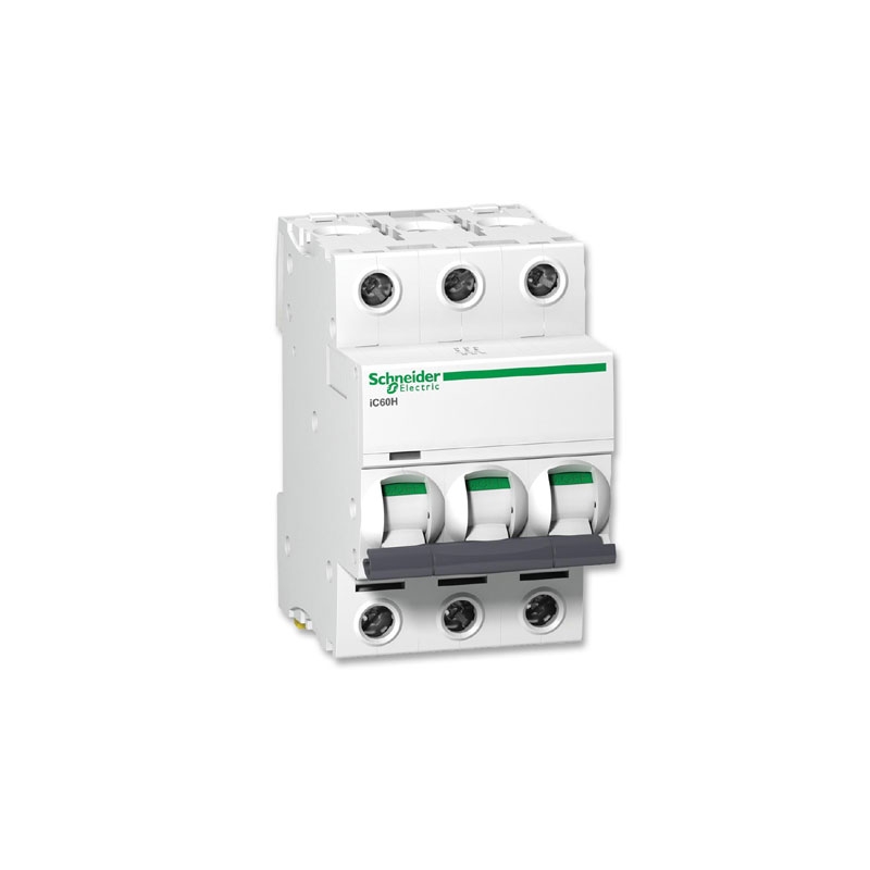 Schneider A9F55304 MCB 3 Pole 4 Amp D Type