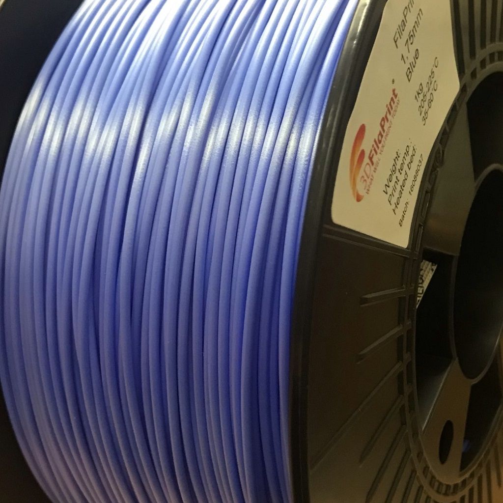 3D FilaPrint Satin Blue PLA 2.85mm 3D Printer Filament