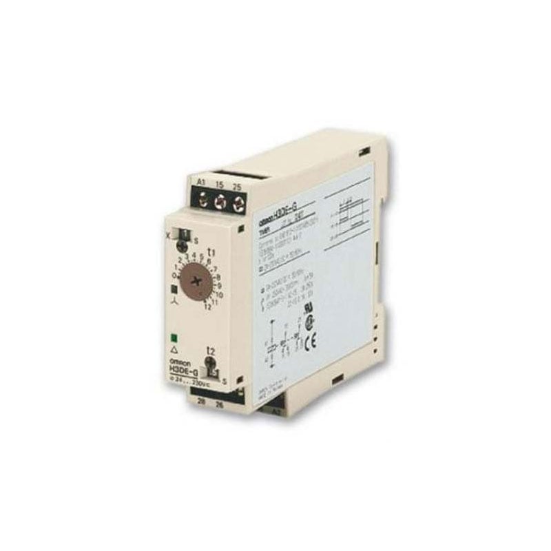 Omron H3DK-S1AC/DC24-240 Timer 4 SPDT Function