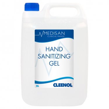 Suppliers Of Medisan 70% Hand Sanitizing Gel &#8211; 1x5Ltr For Nurseries