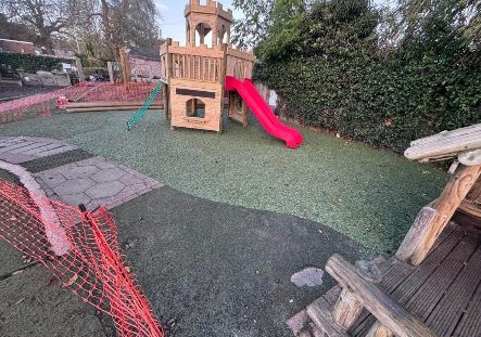 Play Castle installed in Warwickshire