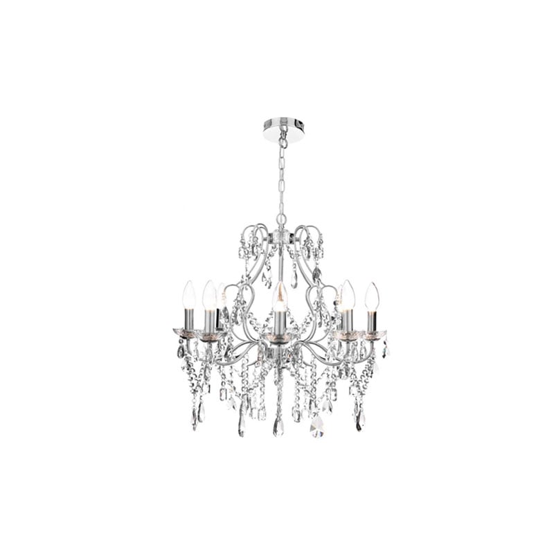 Forum Annalee Chandelier Light 8xG9 Light Chrome