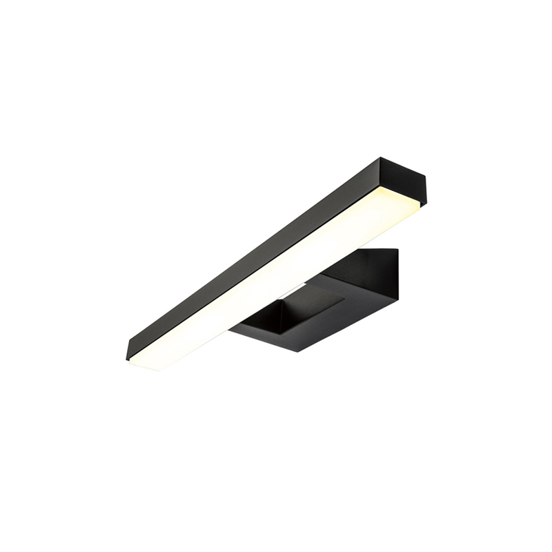 Ansell Kaiser Bathroom Wall Light Black 4000K