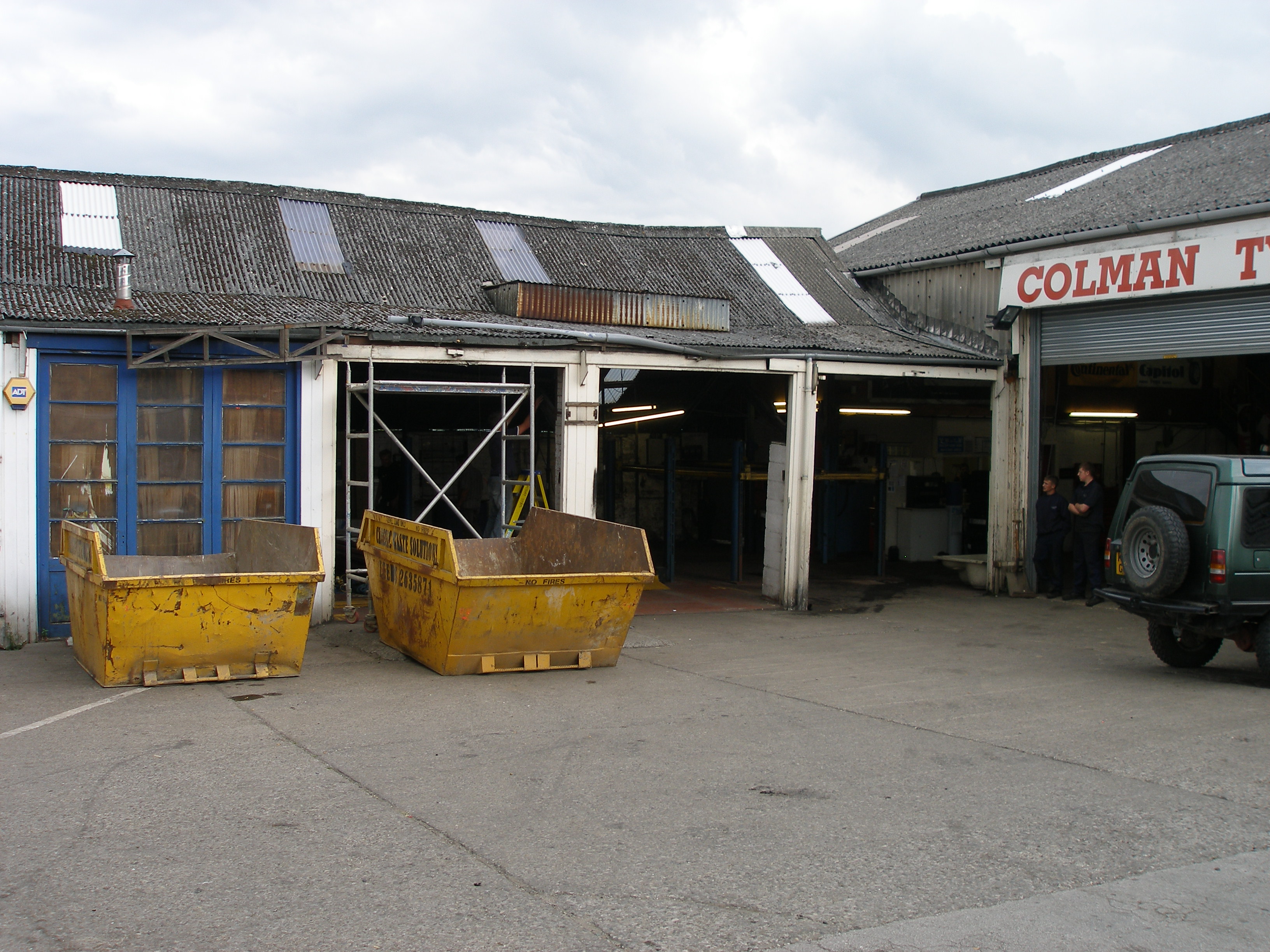 Customised Steel Buildings For Mechanics In Devon