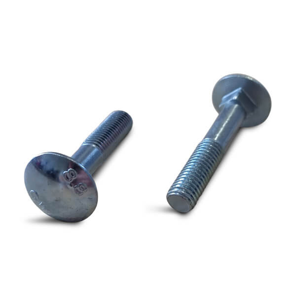 M10x50 8.8 High Tensile Coach Bolts Only BZP