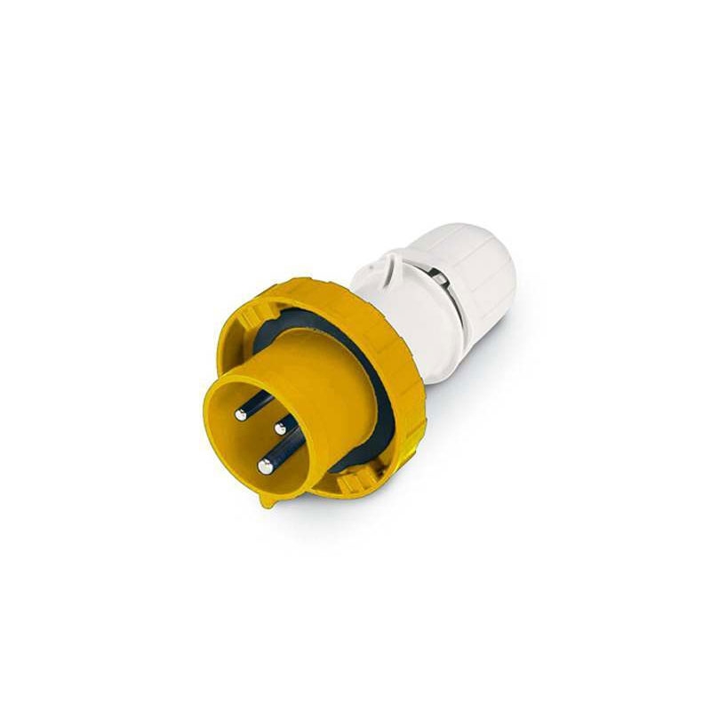 Scame 218.1630 Industrial Plug 16A 110V 2P+E IP67