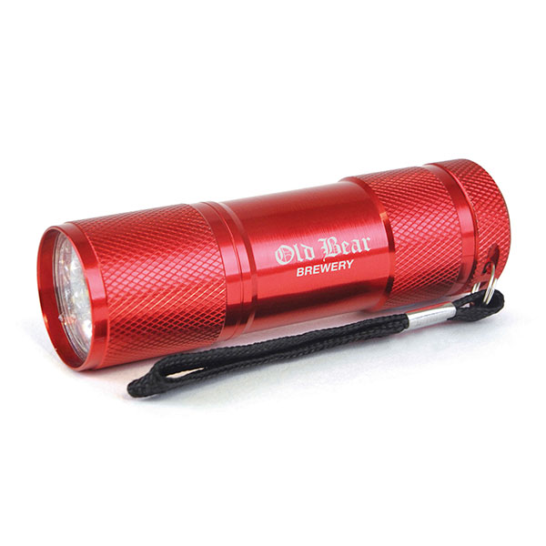 Sycamore Solo Metal 9 LED Torch 