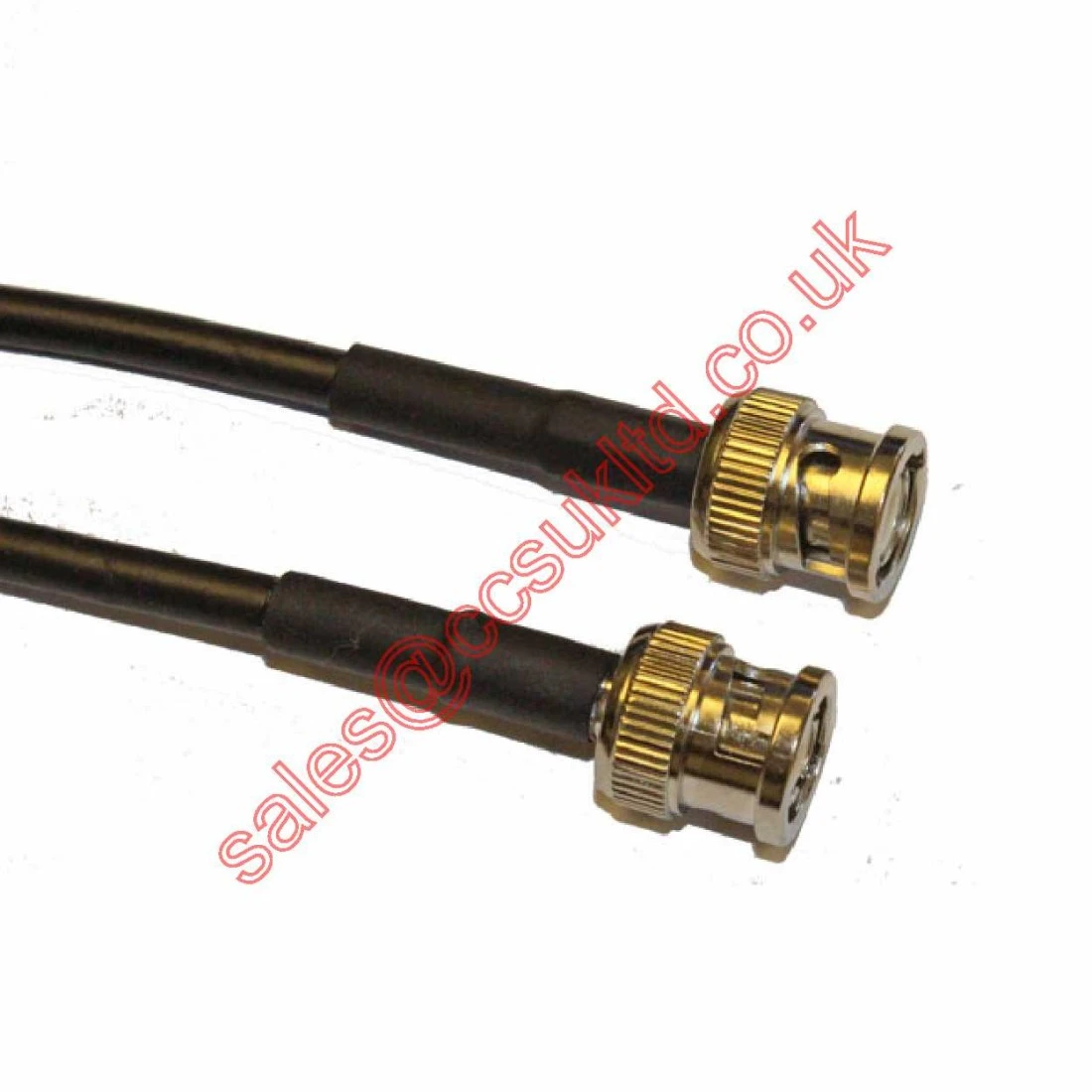 BNC Plug to BNC Plug Cable Assembly LLA240 0.5 Metre