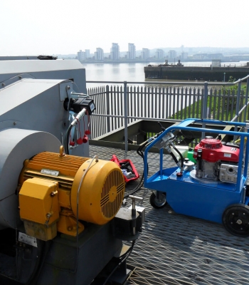 Portable Power Units For Penstock Operation for Hazardous Environment