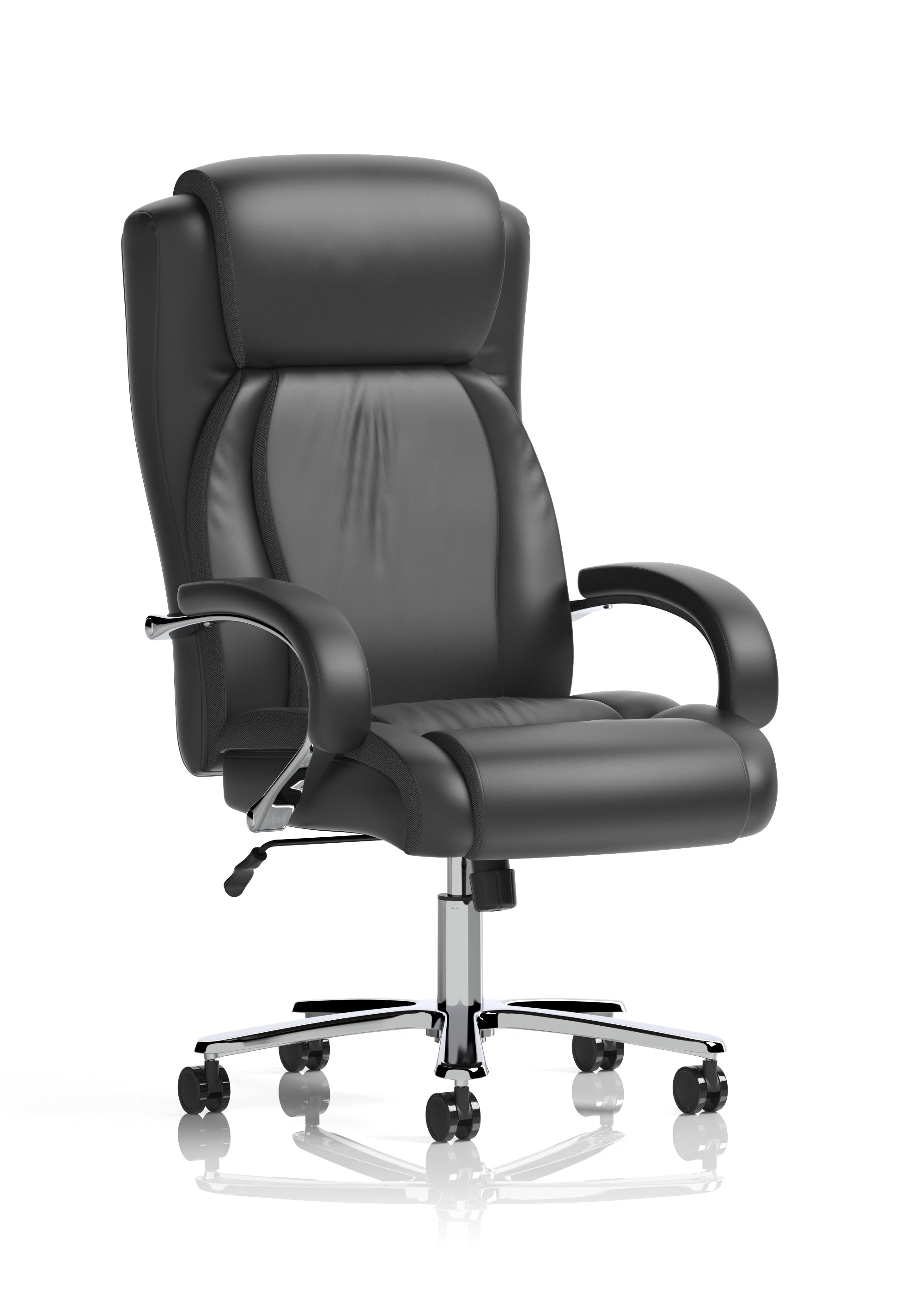 Providers Of Austin Heavy Duty Task Operator Office Chair Black Leather Huddersfield