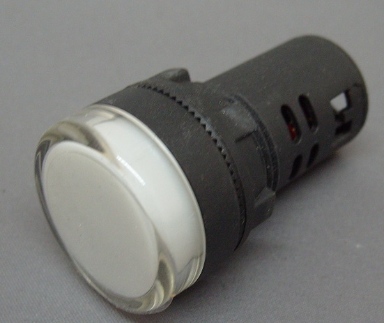 LED Indicator White 24V AC/DC
[CP LE22W/24]