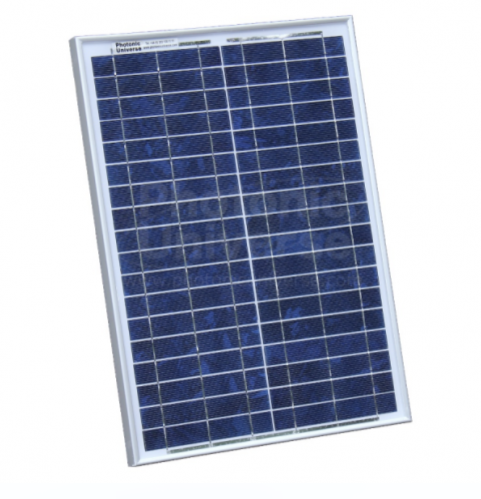 20W 12V Polycrystalline Solar Panel With 2M Cable Bst-20P