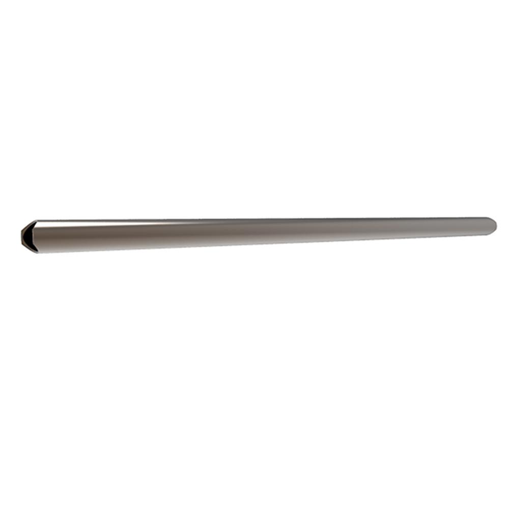 Notched Mid Rail - 1178mm Long48.3mm O/D Tube - Mild Steel