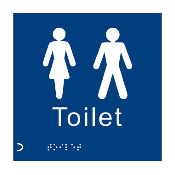 Braille - Uni-Sex Toilet