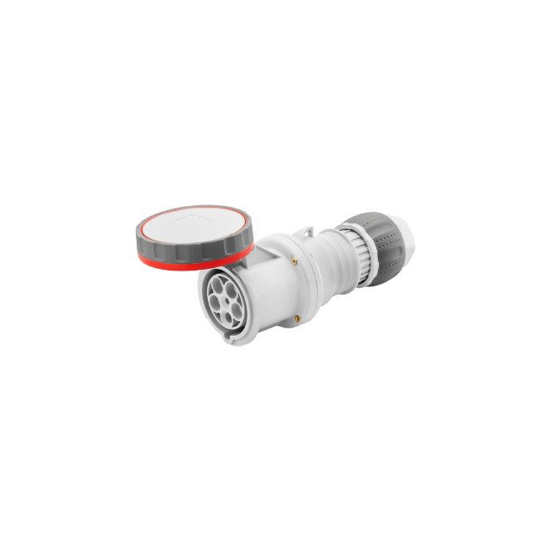 Gewiss Connector HP IP67 3P+N+E 125A 400V Red