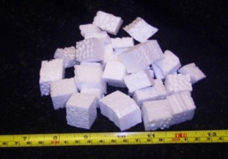 Polystyrene Cubes For Irregular Shapes