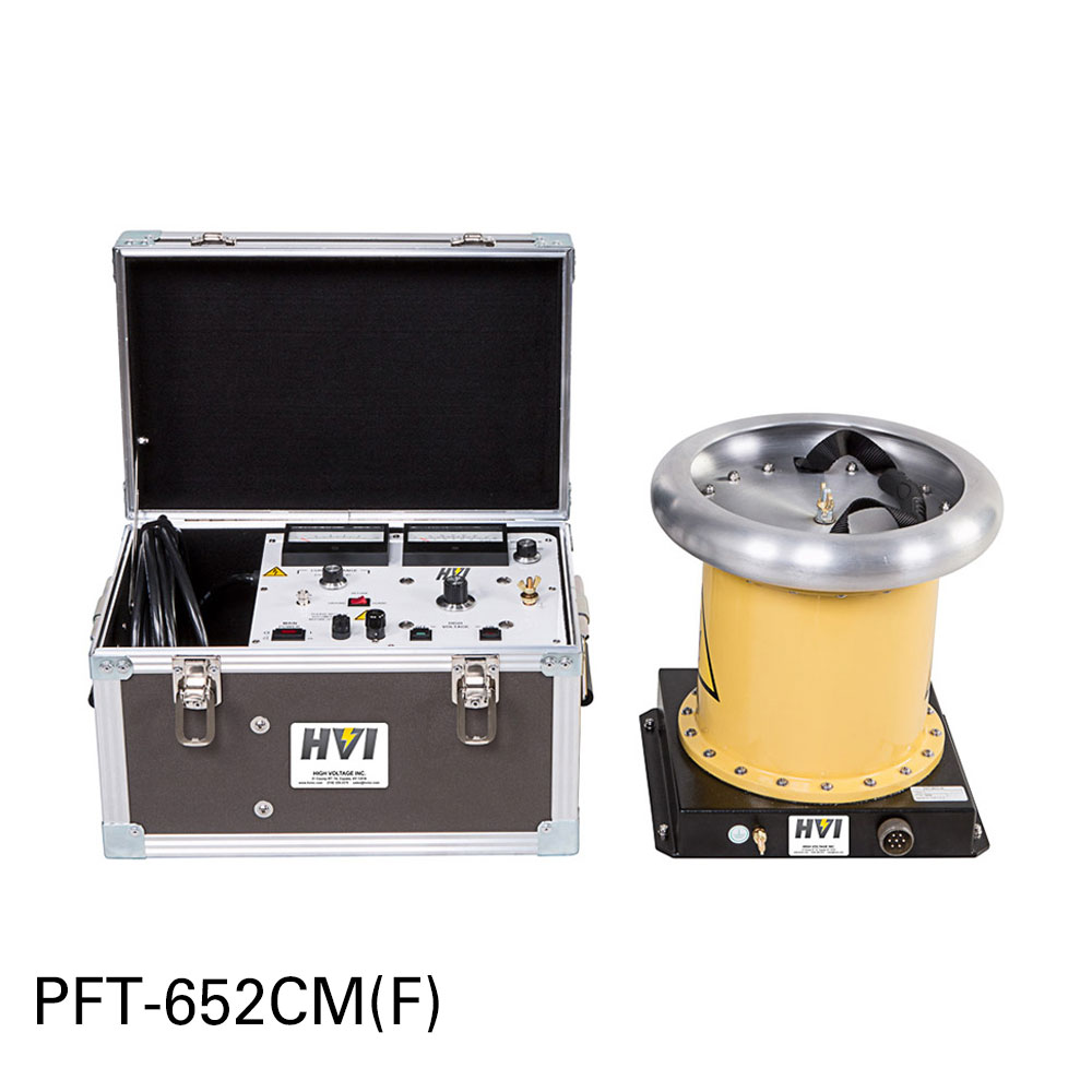 Manufacturers of PFT-652CM(F) Portable Ac Test Set Dielectric Strength Hipot 0 - 65 kV @ 2 kVA