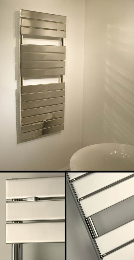 Movie Chrome Heated Towel Rail (59A)