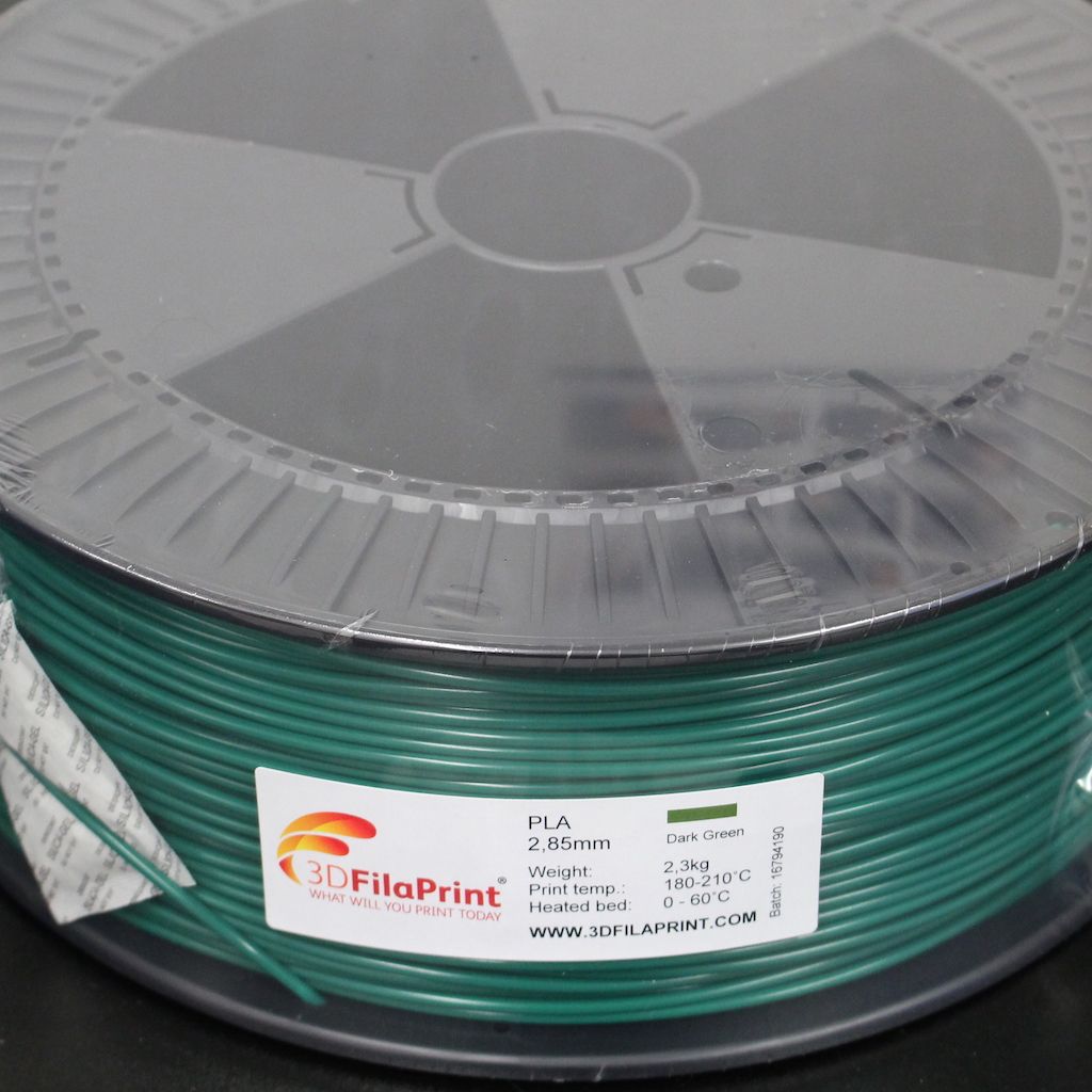 2.3KG 3D FilaPrint Dark Green Premium PLA 2.85mm 3D Printer Filament