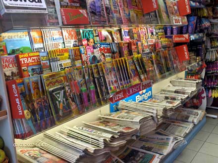 Shop Equipment for Newsagents