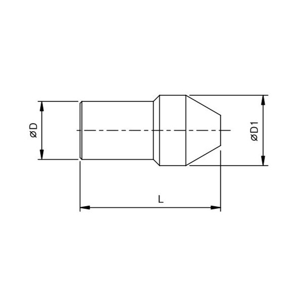 1/4" 10000 PSI Plug 316 Stainless Steel Sour Gas Service Fitting