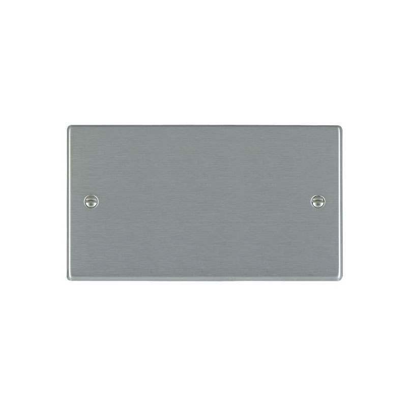 Hamilton Hartland 74BPD Double Blank Plate Satin Stainless