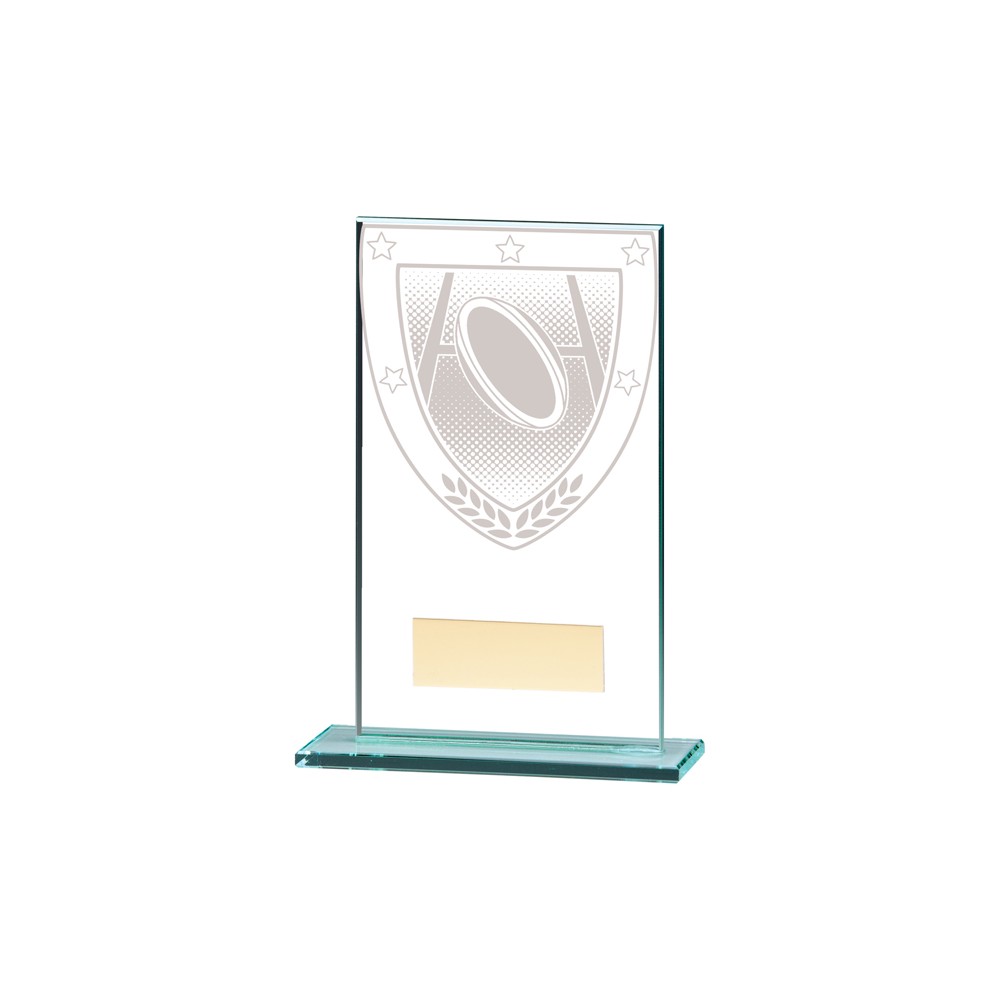 Suppliers Of Millennium Glass Rugby Award - 5 sizes Hertfordshire