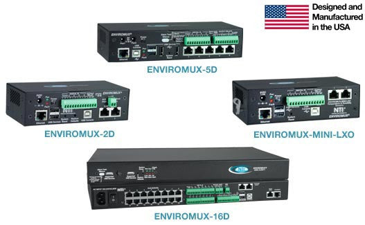 E-16DDP  Large Enterprise Environment Monitoring System with Dual AC Power