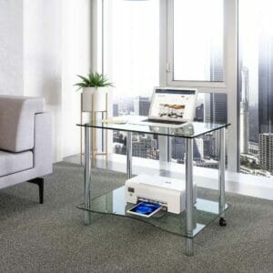 Crystal Glass Workstation