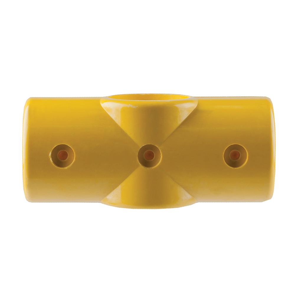 90 degree Mid Rail CrossYellow GRP - To suit 50mm O/D Tube