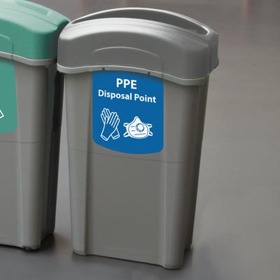 High Quality Eco Nexus&#174; 85 PPE Waste Bin