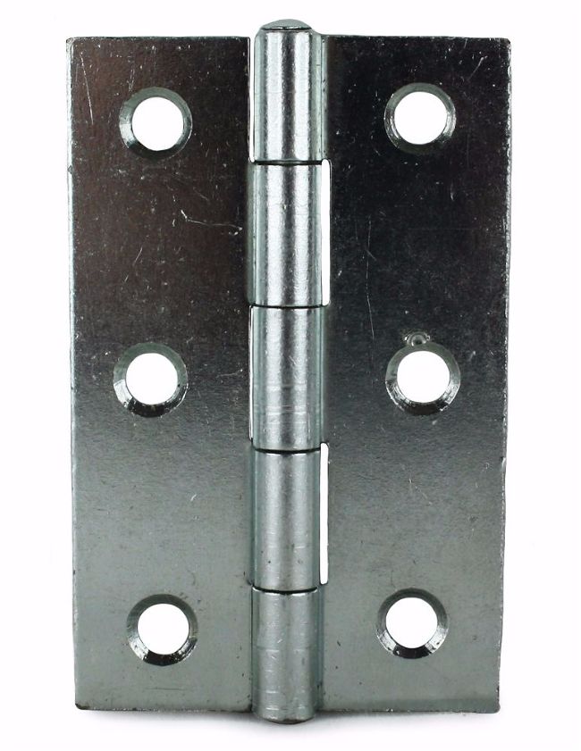 63mm (2� in.) 1838 Steel Butt Hinge ZP (Pair)