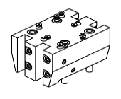 Axial driven tool 8000 rpm H&#61;60mm