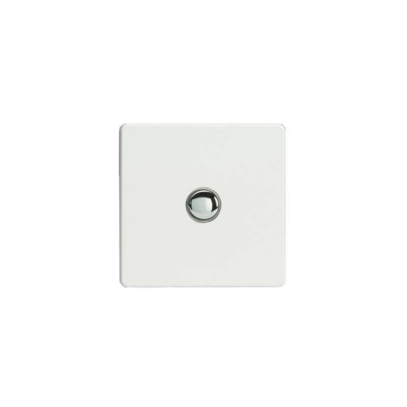 Varilight Screw Less Impulse Switch Premium White