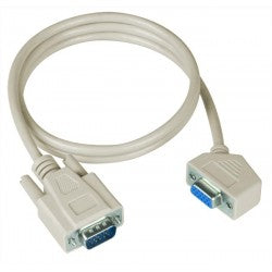 VEXT-45D-6 - VGA Straight 45-Degree Angled 15HD Cable Tight Spot Extension 6 ft 15HD Male - 15HD Female White
