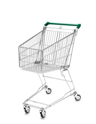 Compact Trolley for Supermarket