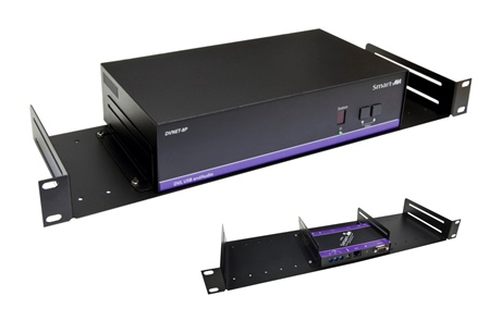 SmartAVI SM-Rack - SmartRack - 1U Universal Half Rack Shelf System (Smart RackMount)